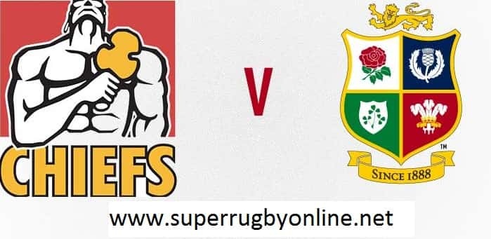 British and Irish Lions vs Chiefs live